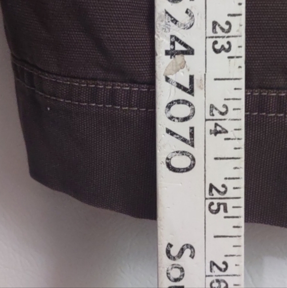 L.L Bean Vintage Leather Bomber Jacket Brown Coat With Red Plaid Lining Large - Picture 4 of 11